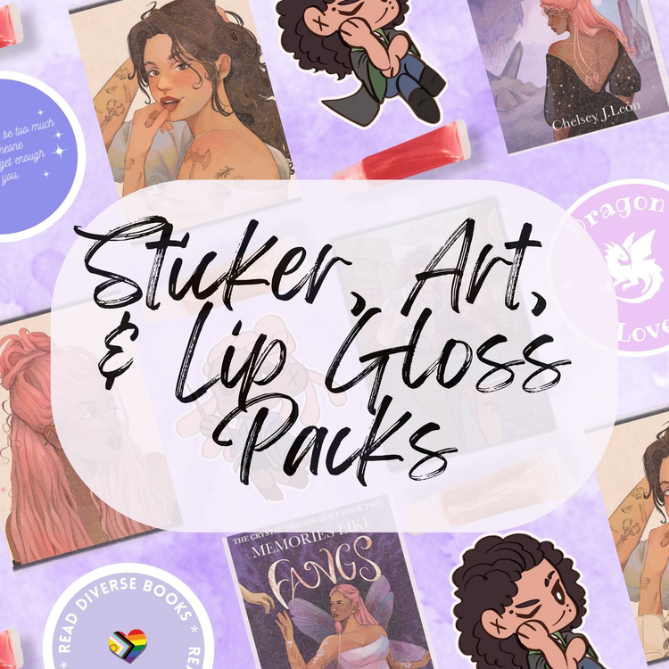 Stickers, Art, & Lip Gloss Packs